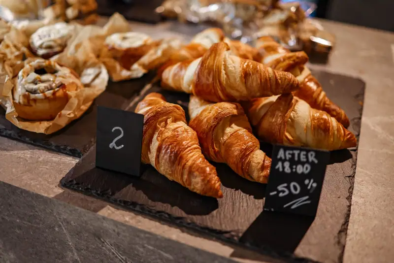 Croissants de mantequilla